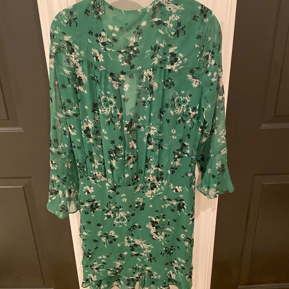 Veronica Beard green floral dress - Picture 6 of 7